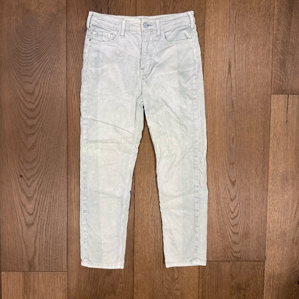 Pilcro Anthropologie Women's Mint Green Slim Pants